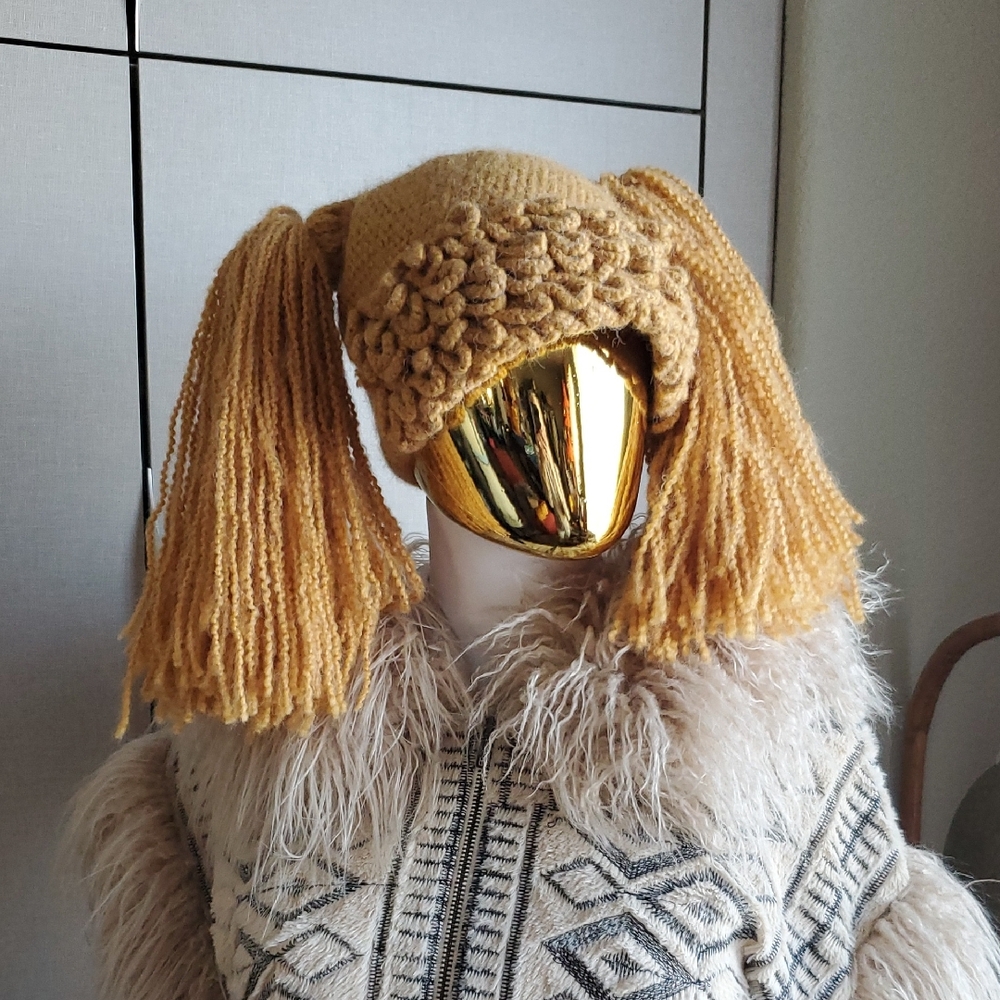 RARE Peruvian Connection Marigold Knit Hat